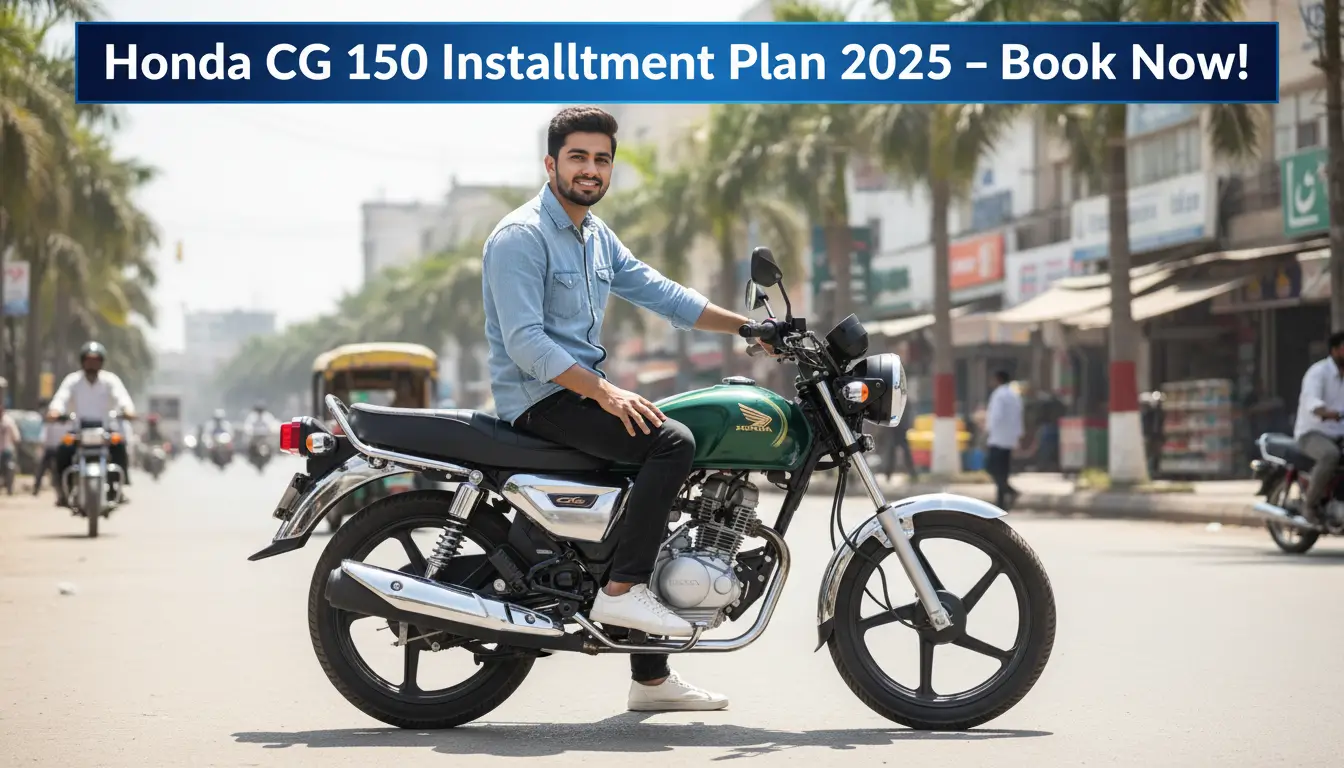 Honda CG 150 Installment Plan 2025 – Monthly Plans, Requirements & Booking
