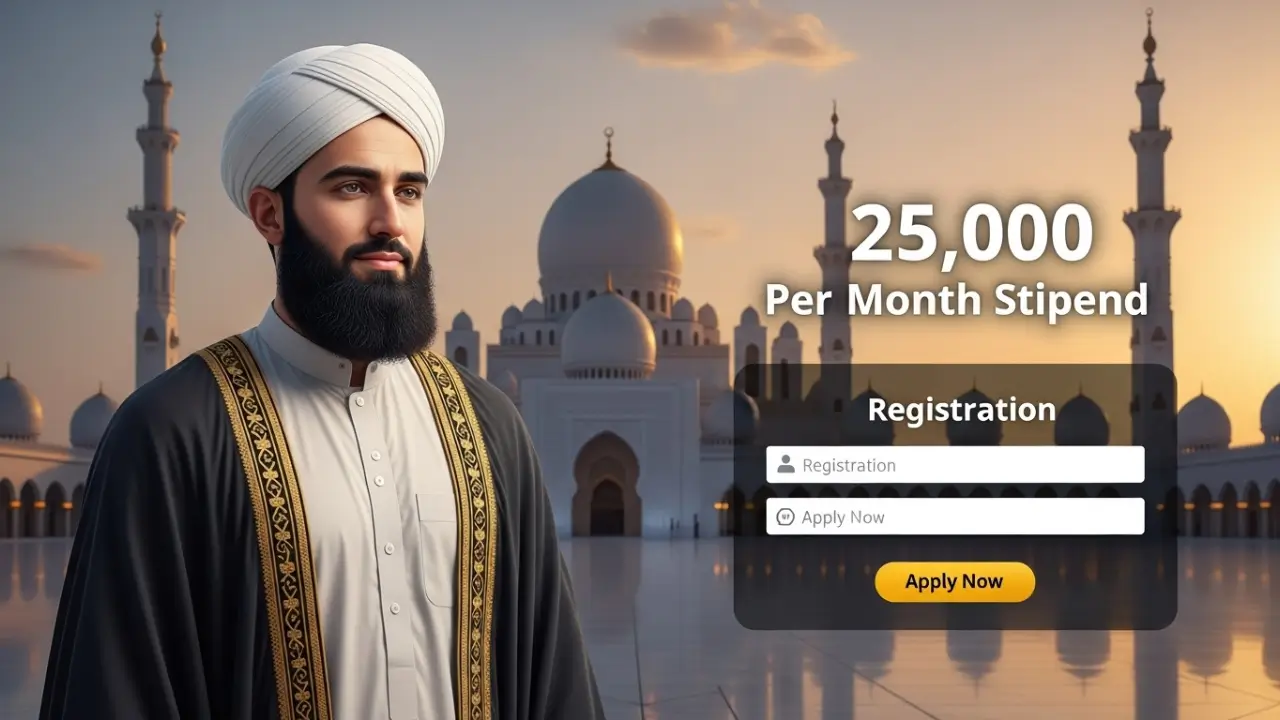 Imam Masjid Wazifa Apply Online - 25000 Per Month Stipend For Imam Masjid
